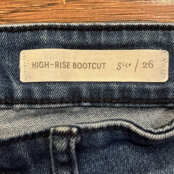 Pilcro by Anthropologie  High Rise Boot Cut Jean Size 26 - Picture 2 of 12